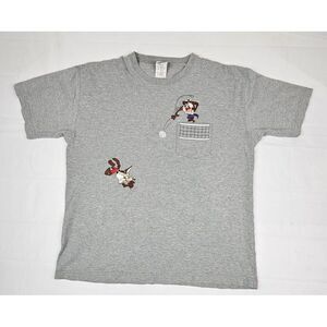 Warner Bros T-Shirt‎ Mens Large. Wile-E Coyote & Tazmanian Devil Vintage Tee.